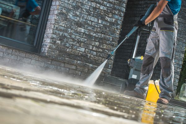 Storefront Pressure Washing in Orange Park