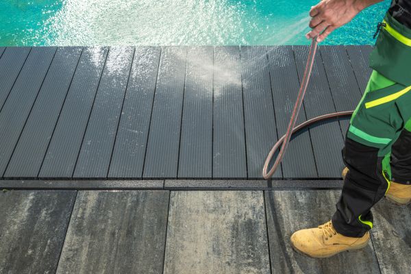 Cost of Pool Area Pressure Cleaning in Orange Park