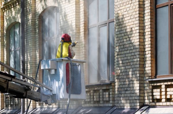 Brick Facade Cleaning in Orange Park