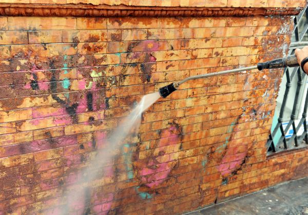Cost of Brick Graffiti Cleaning in Orange Park